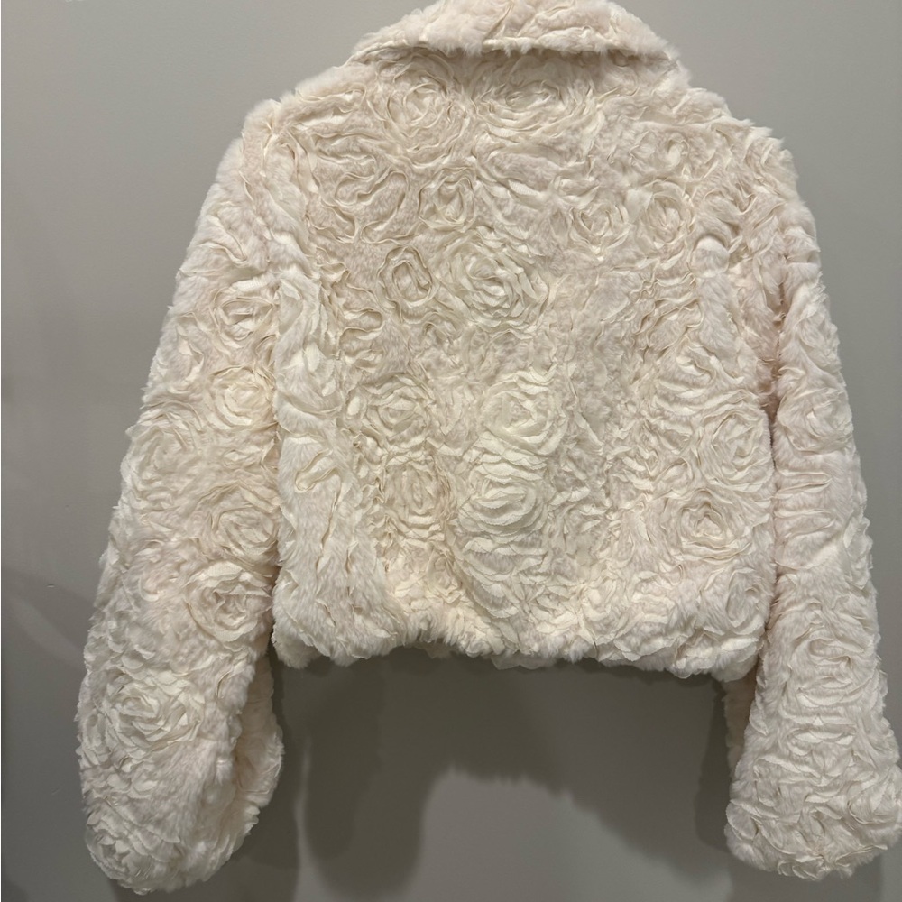 💋NWT💋BHLDN Cream Teddy Jacket from Anthropologie 039 - Picture 11 of 11